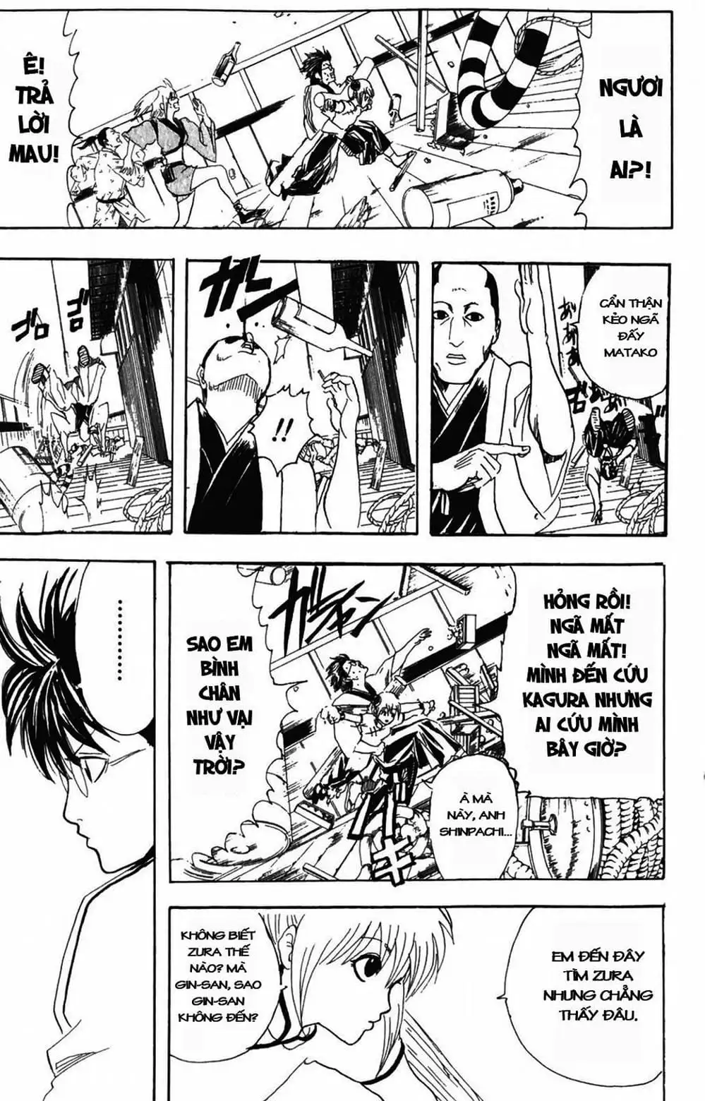 Truyện Tranh Gintama Linh Hồn Bạc: Luật Lệ Đặt Ra Là Để Phá Bỏ trang 7