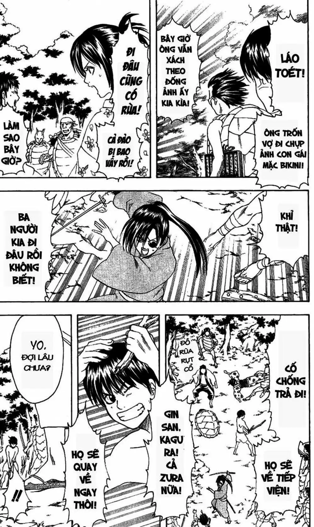 Truyện Tranh Gintama Linh Hồn Bạc: Luật Lệ Đặt Ra Là Để Phá Bỏ trang 7