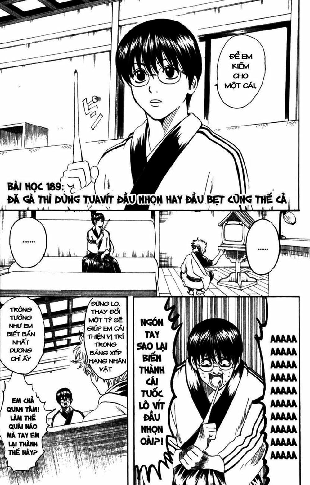 Truyện Tranh Gintama Linh Hồn Bạc: Luật Lệ Đặt Ra Là Để Phá Bỏ trang 7