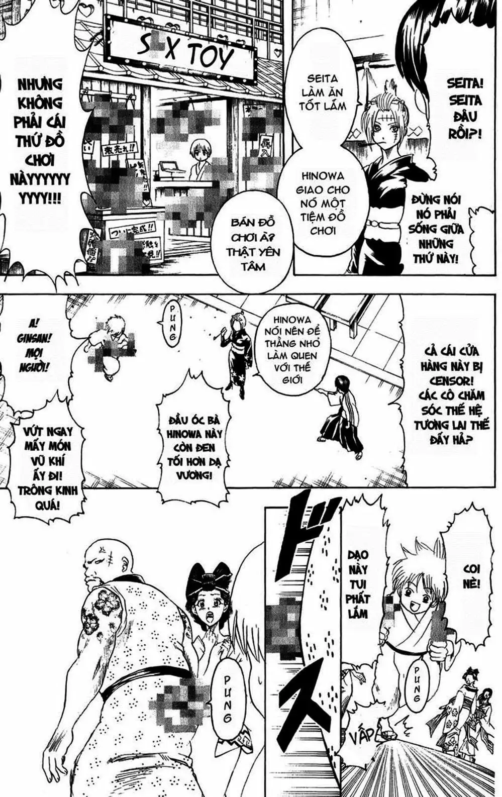 Truyện Tranh Gintama Linh Hồn Bạc: Luật Lệ Đặt Ra Là Để Phá Bỏ trang 7
