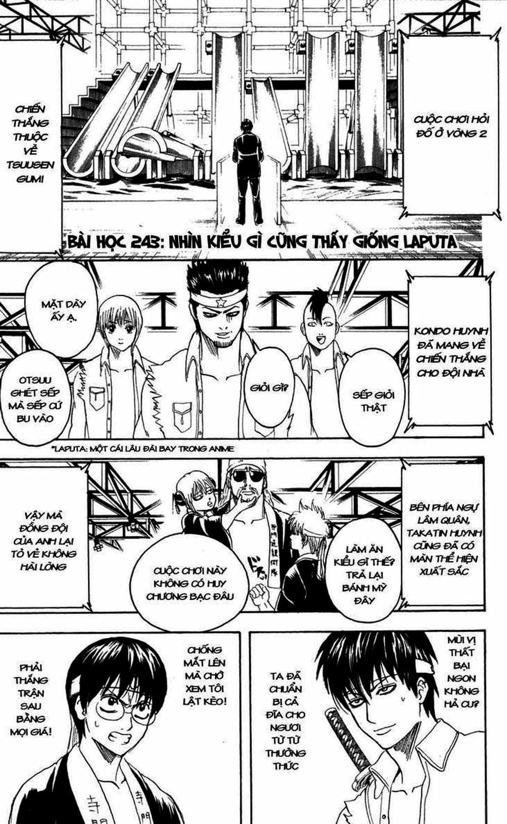 Truyện Tranh Gintama Linh Hồn Bạc: Luật Lệ Đặt Ra Là Để Phá Bỏ trang 7