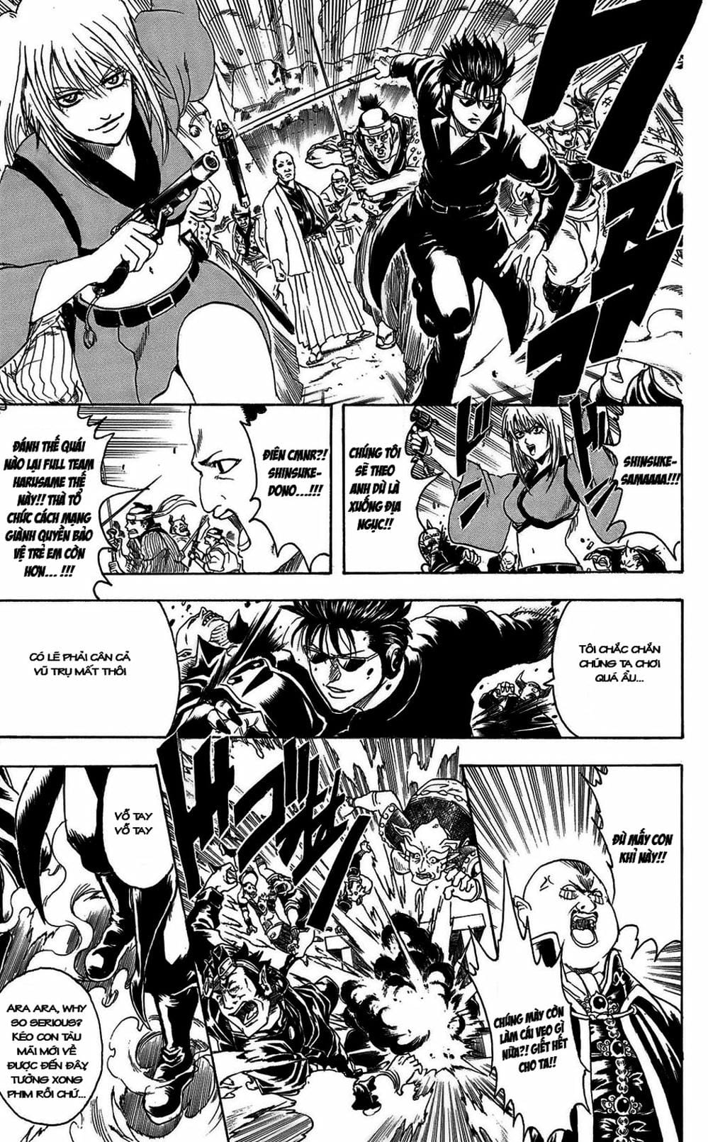 Truyện Tranh Gintama Linh Hồn Bạc: Luật Lệ Đặt Ra Là Để Phá Bỏ trang 7