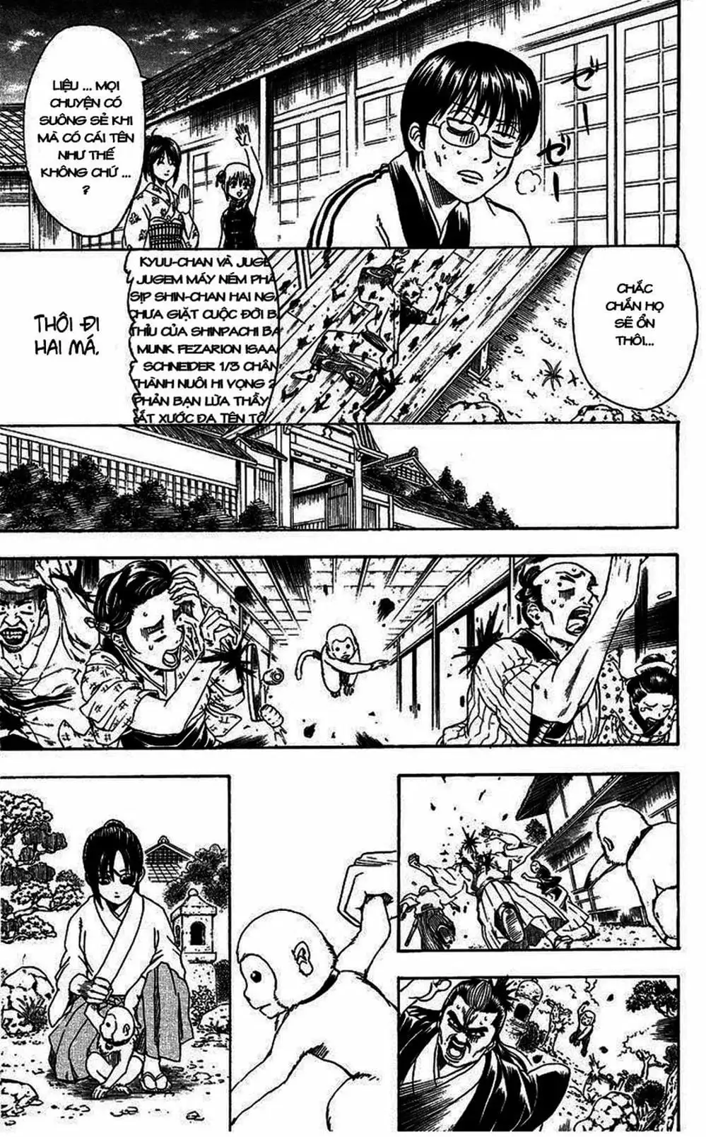 Truyện Tranh Gintama Linh Hồn Bạc: Luật Lệ Đặt Ra Là Để Phá Bỏ trang 7