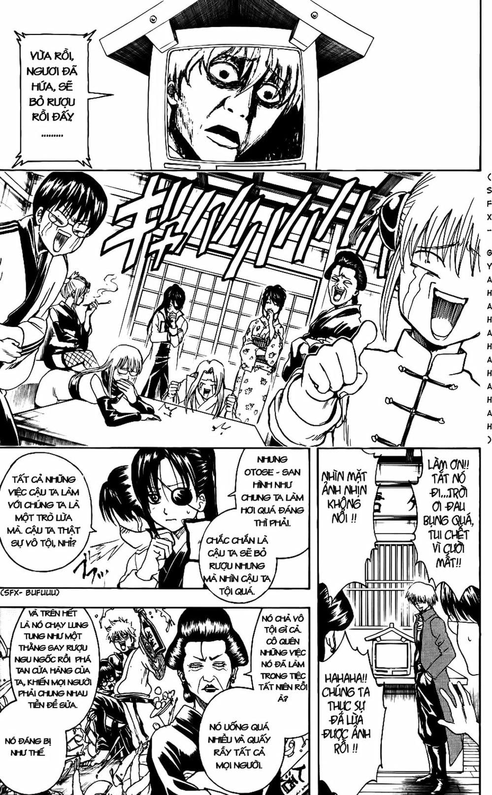 Truyện Tranh Gintama Linh Hồn Bạc: Luật Lệ Đặt Ra Là Để Phá Bỏ trang 7