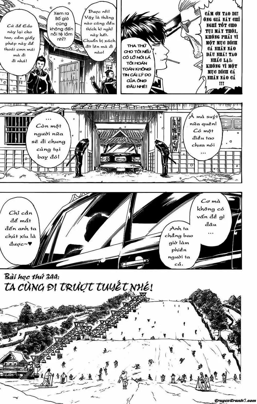 Truyện Tranh Gintama Linh Hồn Bạc: Luật Lệ Đặt Ra Là Để Phá Bỏ trang 7