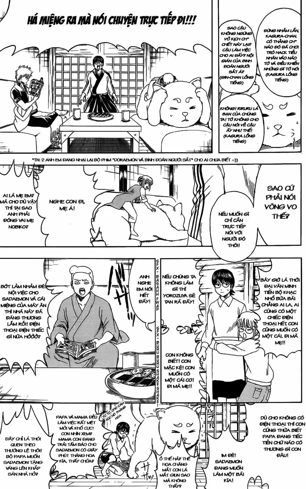 Truyện Tranh Gintama Linh Hồn Bạc: Luật Lệ Đặt Ra Là Để Phá Bỏ trang 7