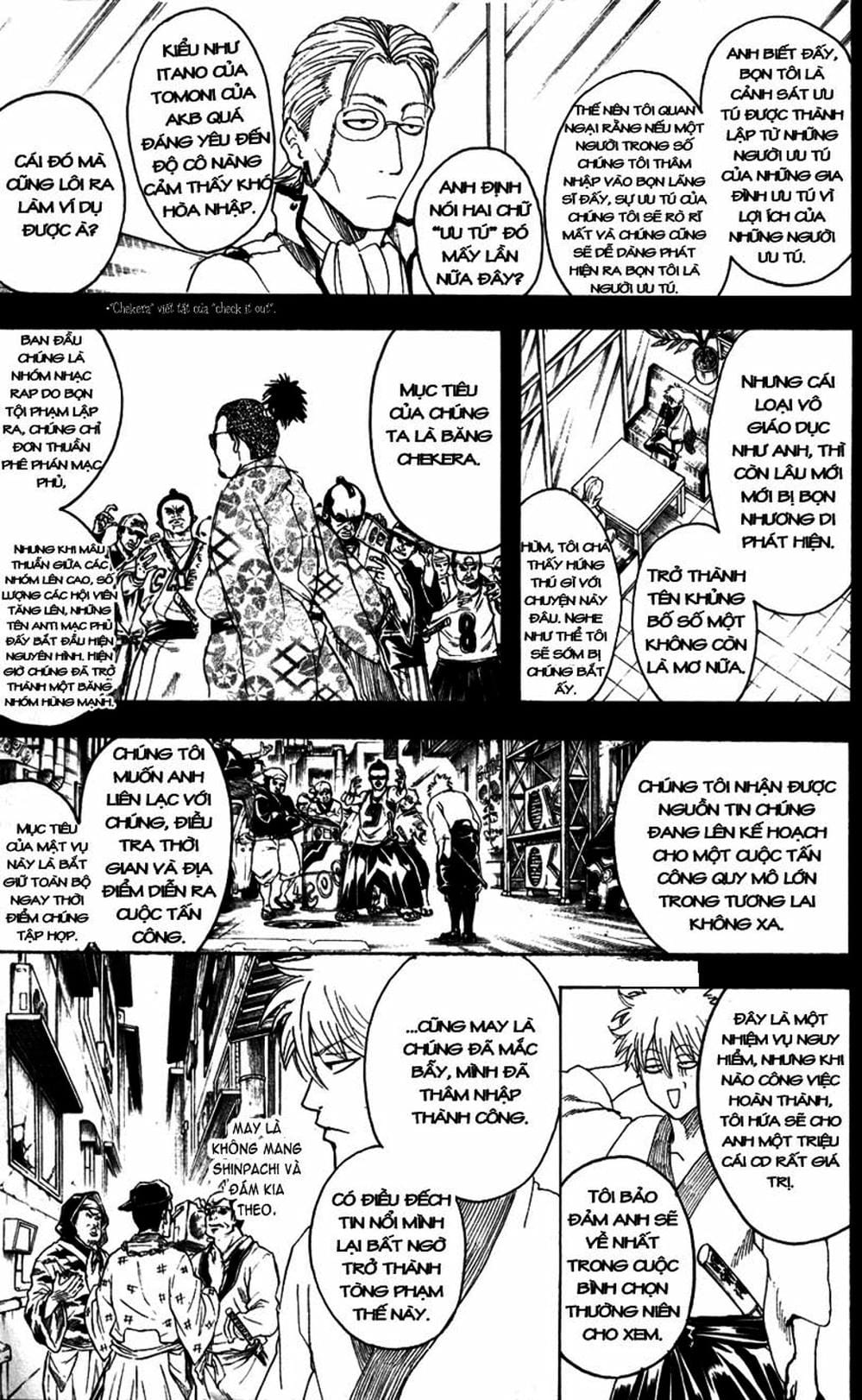 Truyện Tranh Gintama Linh Hồn Bạc: Luật Lệ Đặt Ra Là Để Phá Bỏ trang 7