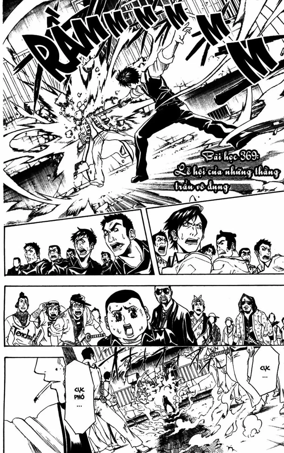 Truyện Tranh Gintama Linh Hồn Bạc: Luật Lệ Đặt Ra Là Để Phá Bỏ trang 7