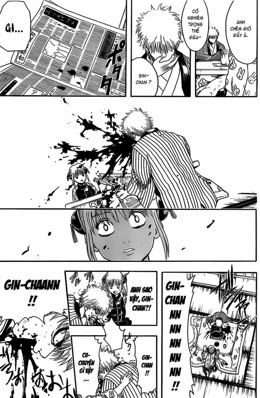 Truyện Tranh Gintama Linh Hồn Bạc: Luật Lệ Đặt Ra Là Để Phá Bỏ trang 7