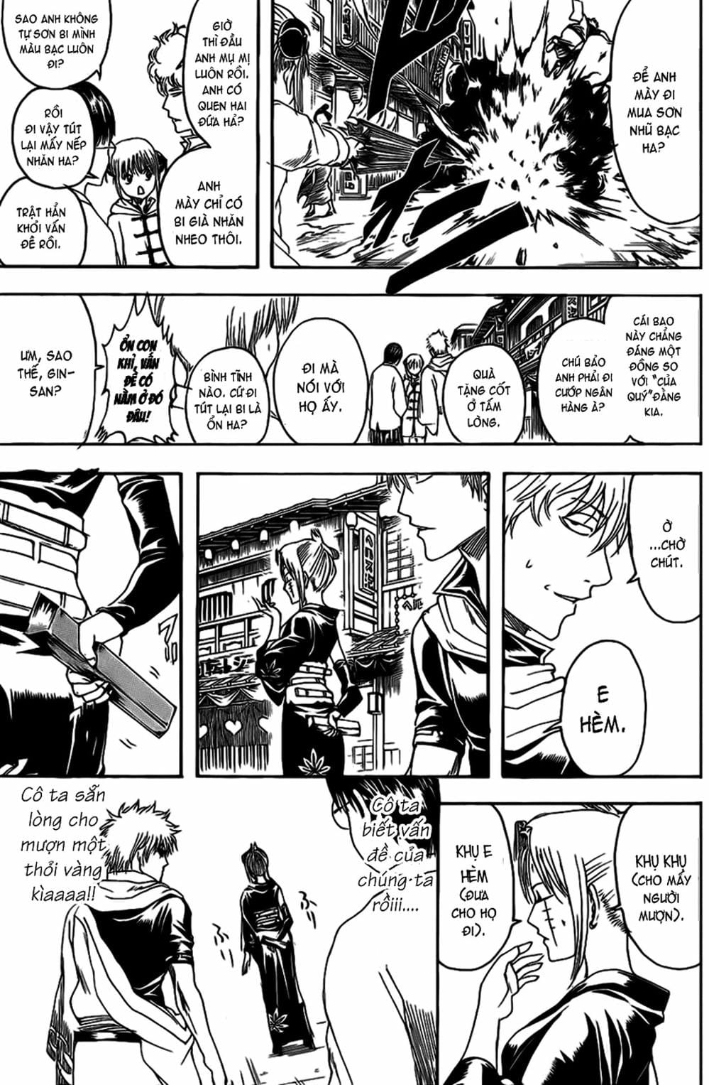 Truyện Tranh Gintama Linh Hồn Bạc: Luật Lệ Đặt Ra Là Để Phá Bỏ trang 7