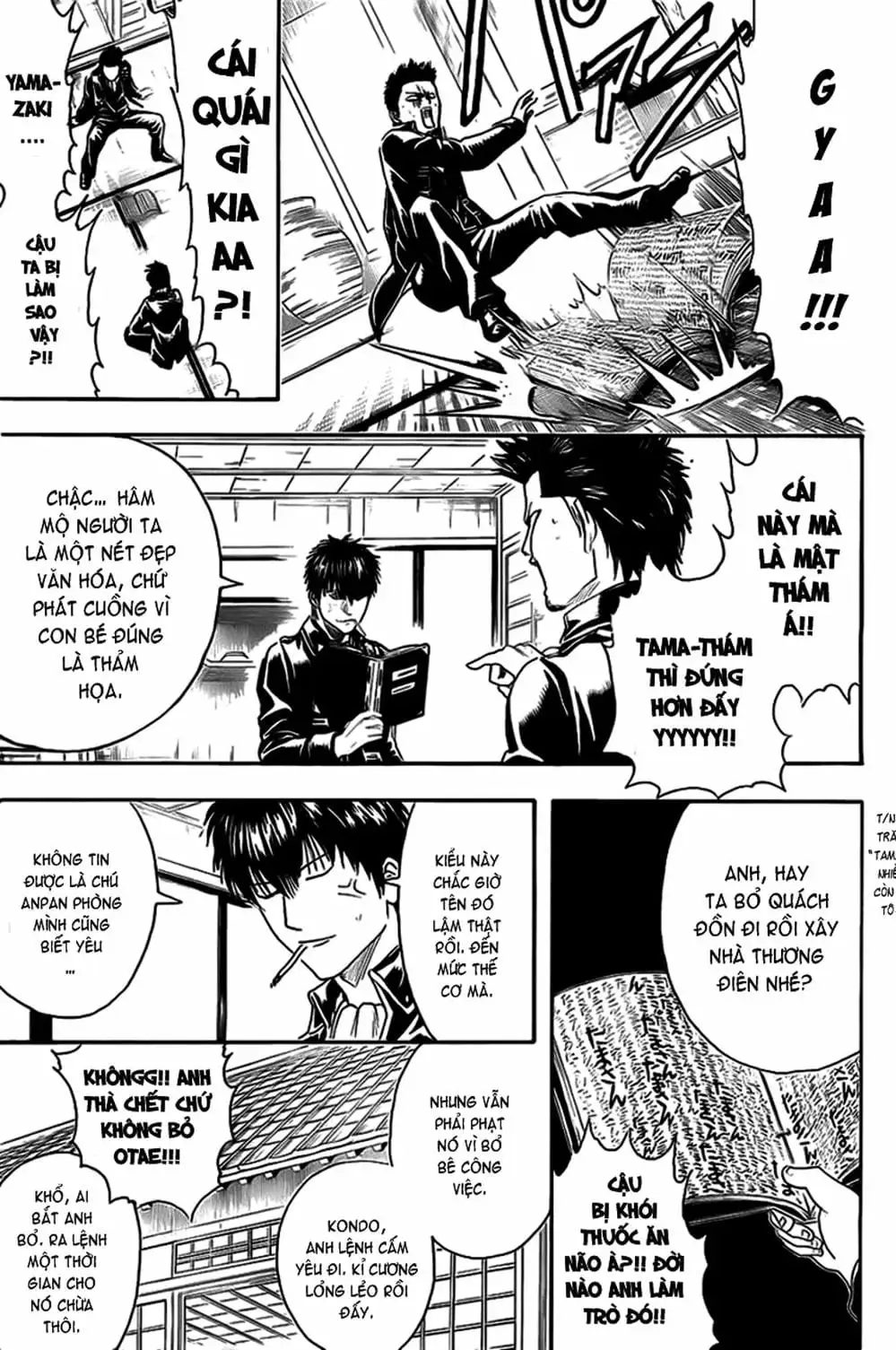 Truyện Tranh Gintama Linh Hồn Bạc: Luật Lệ Đặt Ra Là Để Phá Bỏ trang 7