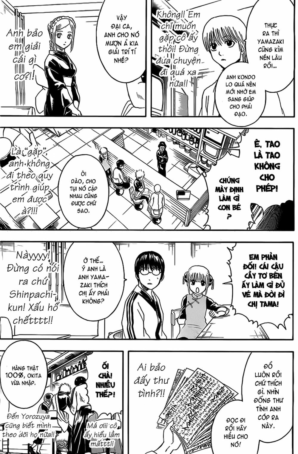 Truyện Tranh Gintama Linh Hồn Bạc: Luật Lệ Đặt Ra Là Để Phá Bỏ trang 7