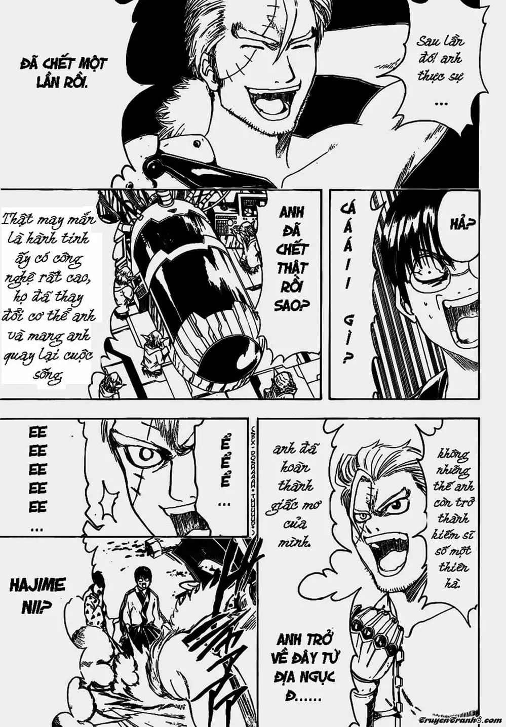 Truyện Tranh Gintama Linh Hồn Bạc: Luật Lệ Đặt Ra Là Để Phá Bỏ trang 7