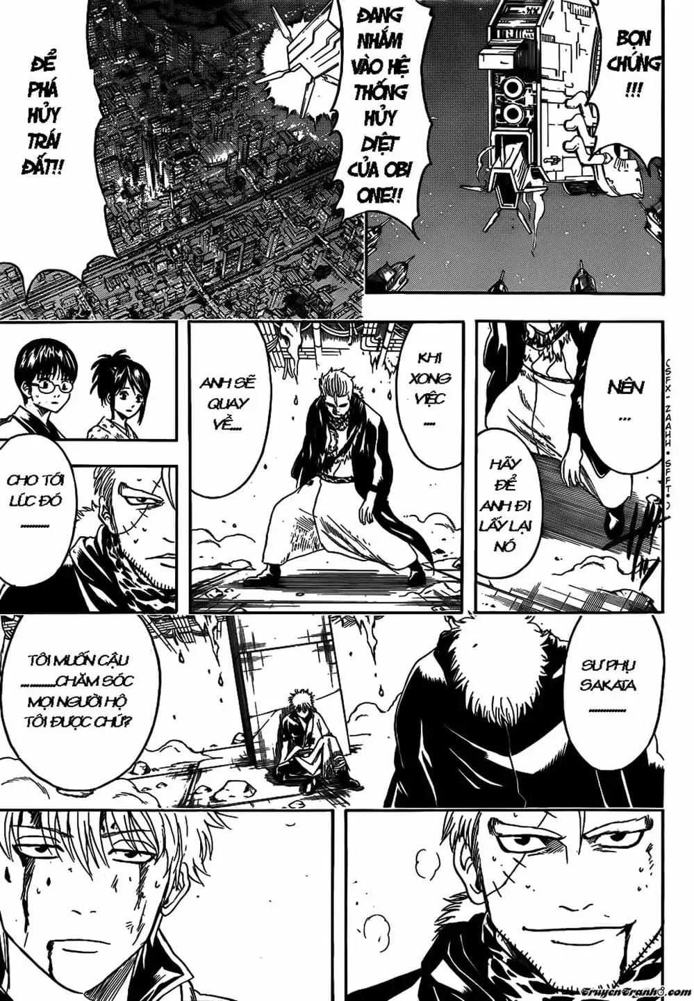 Truyện Tranh Gintama Linh Hồn Bạc: Luật Lệ Đặt Ra Là Để Phá Bỏ trang 7