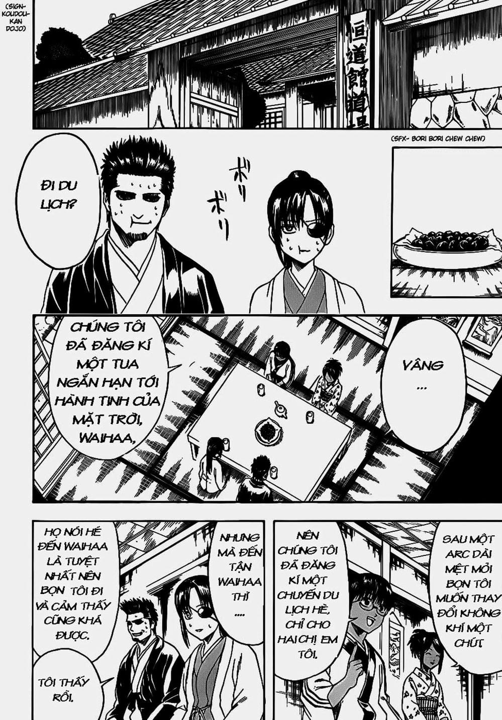 Truyện Tranh Gintama Linh Hồn Bạc: Luật Lệ Đặt Ra Là Để Phá Bỏ trang 7