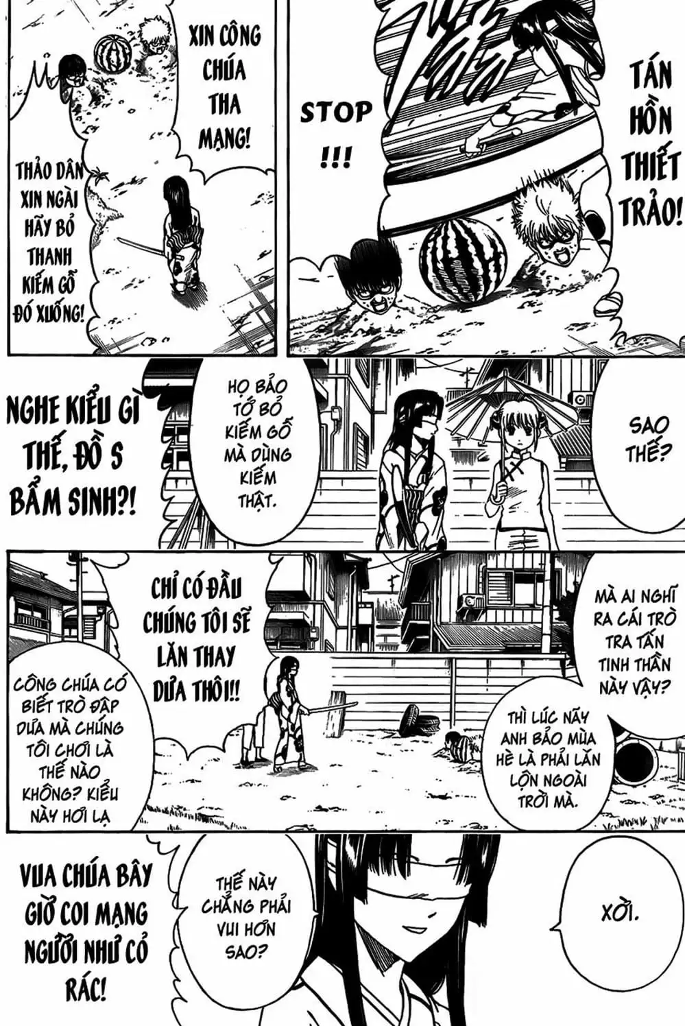 Truyện Tranh Gintama Linh Hồn Bạc: Luật Lệ Đặt Ra Là Để Phá Bỏ trang 7