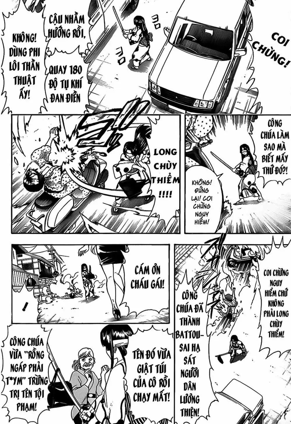 Truyện Tranh Gintama Linh Hồn Bạc: Luật Lệ Đặt Ra Là Để Phá Bỏ trang 7