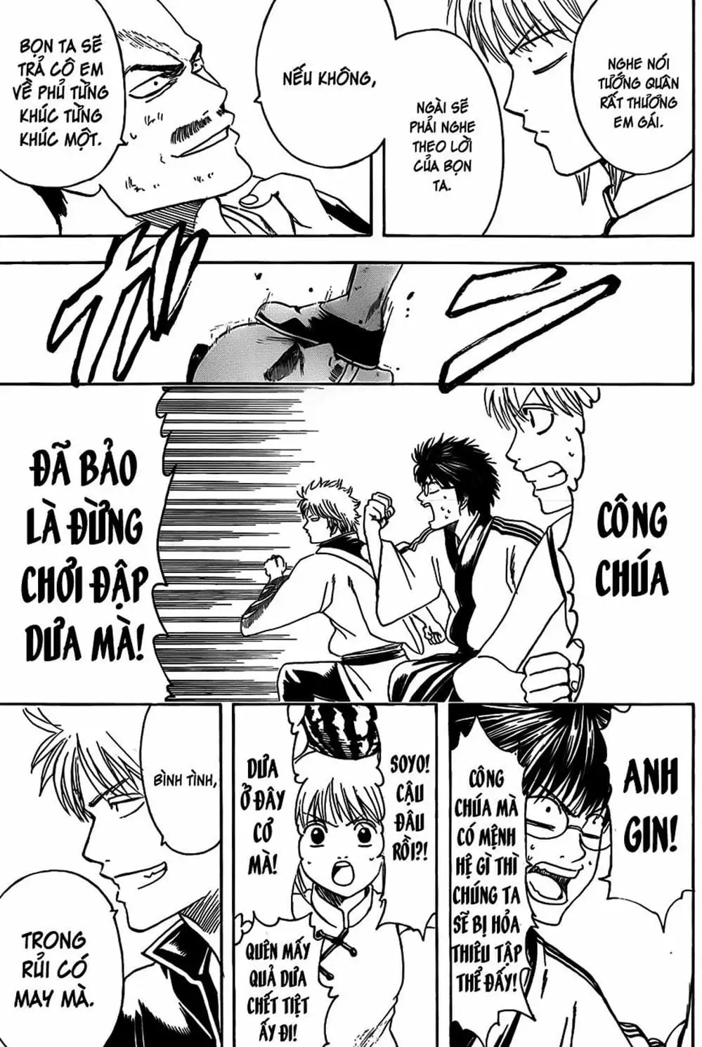 Truyện Tranh Gintama Linh Hồn Bạc: Luật Lệ Đặt Ra Là Để Phá Bỏ trang 7