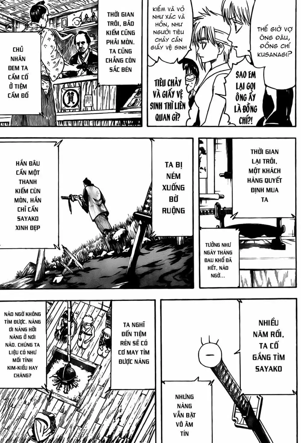 Truyện Tranh Gintama Linh Hồn Bạc: Luật Lệ Đặt Ra Là Để Phá Bỏ trang 7
