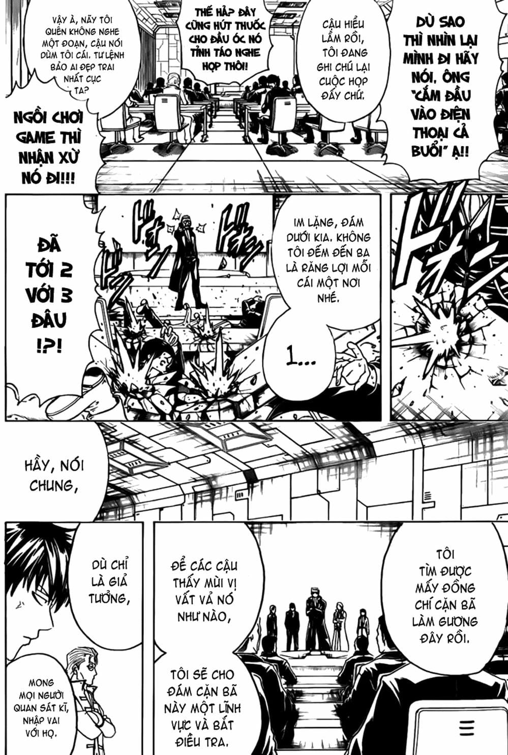 Truyện Tranh Gintama Linh Hồn Bạc: Luật Lệ Đặt Ra Là Để Phá Bỏ trang 7