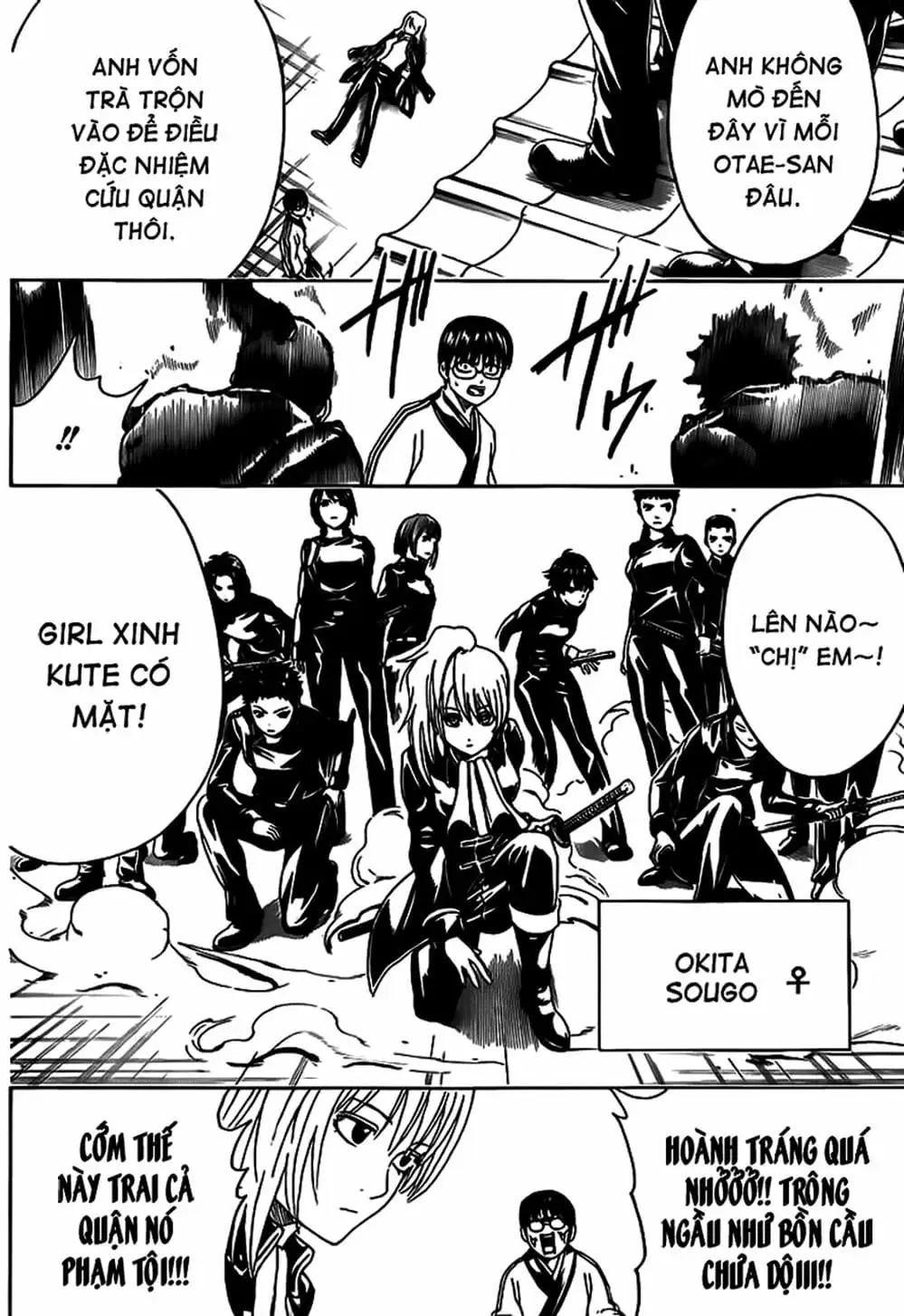 Truyện Tranh Gintama Linh Hồn Bạc: Luật Lệ Đặt Ra Là Để Phá Bỏ trang 7