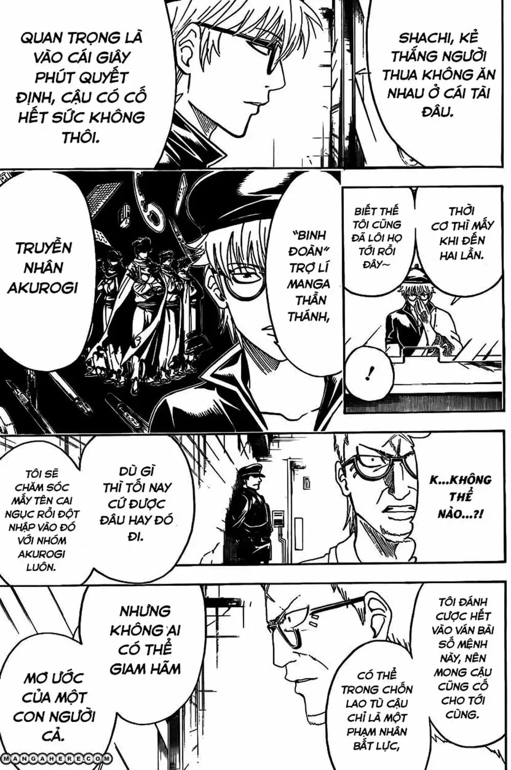 Truyện Tranh Gintama Linh Hồn Bạc: Luật Lệ Đặt Ra Là Để Phá Bỏ trang 7