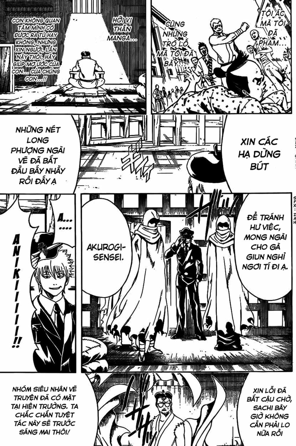 Truyện Tranh Gintama Linh Hồn Bạc: Luật Lệ Đặt Ra Là Để Phá Bỏ trang 7