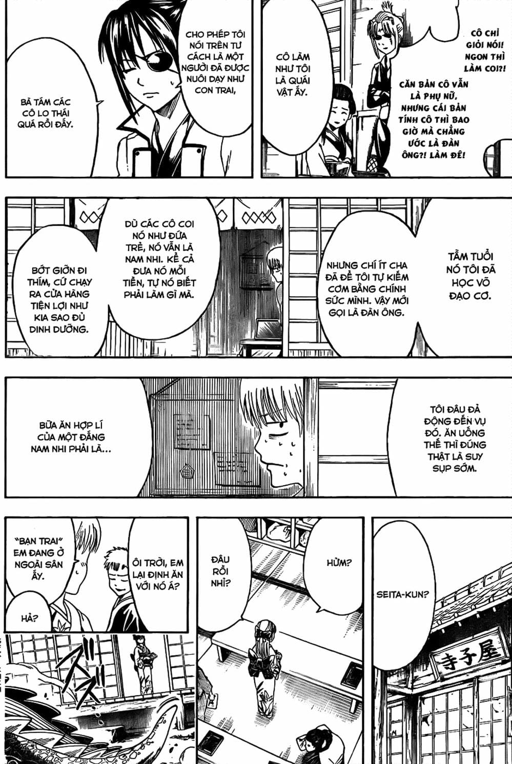 Truyện Tranh Gintama Linh Hồn Bạc: Luật Lệ Đặt Ra Là Để Phá Bỏ trang 7