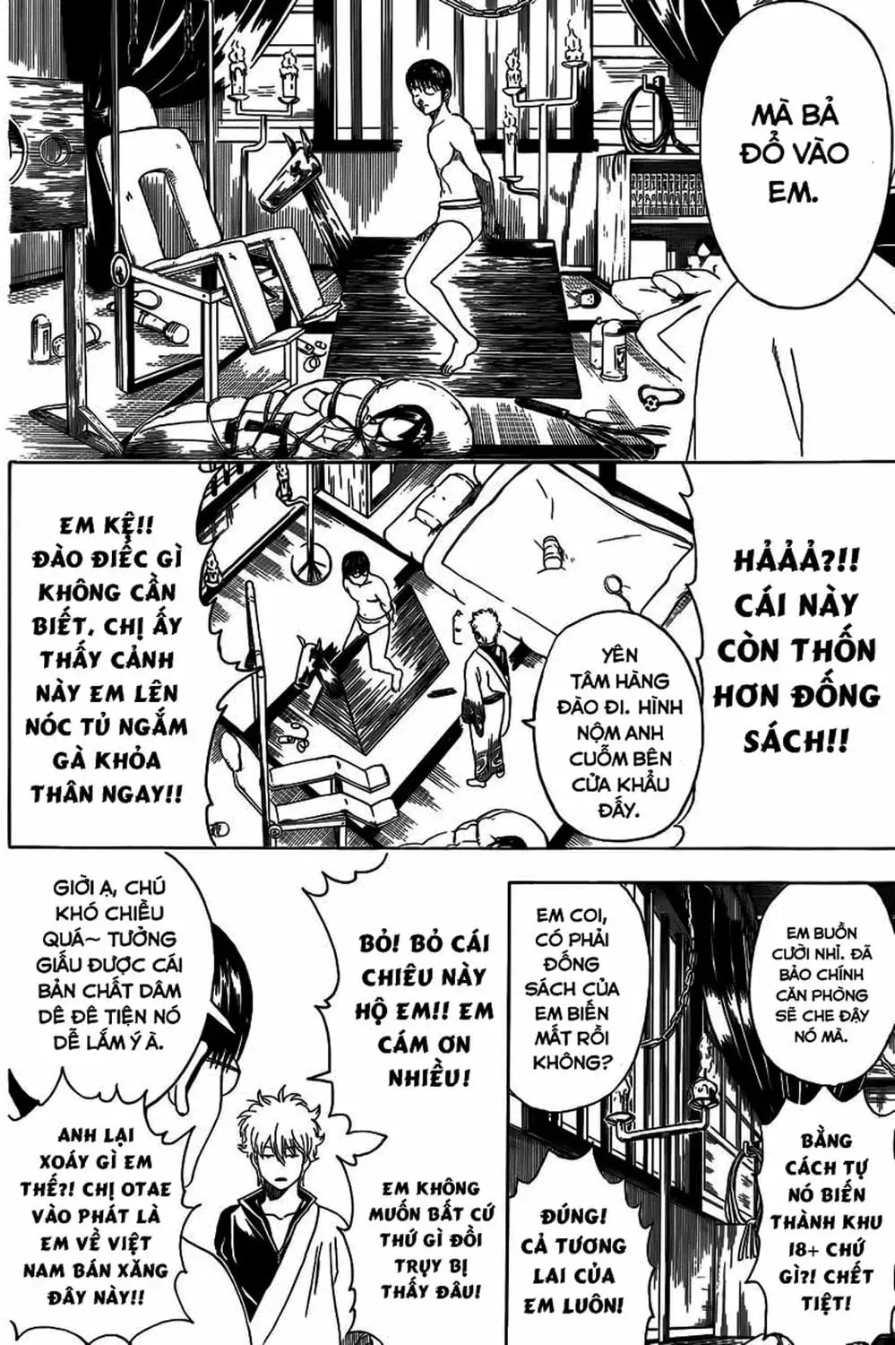 Truyện Tranh Gintama Linh Hồn Bạc: Luật Lệ Đặt Ra Là Để Phá Bỏ trang 7