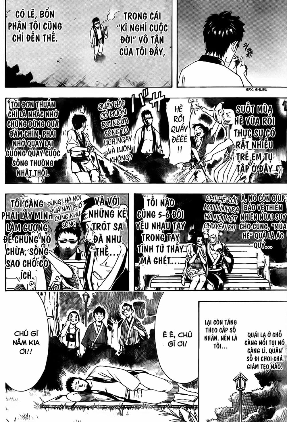 Truyện Tranh Gintama Linh Hồn Bạc: Luật Lệ Đặt Ra Là Để Phá Bỏ trang 7