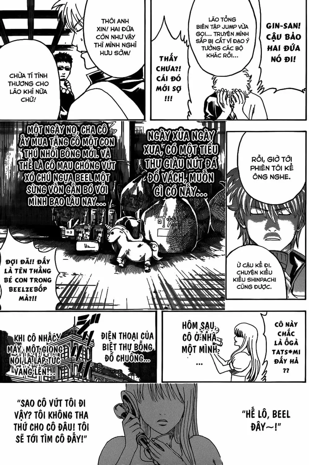 Truyện Tranh Gintama Linh Hồn Bạc: Luật Lệ Đặt Ra Là Để Phá Bỏ trang 7