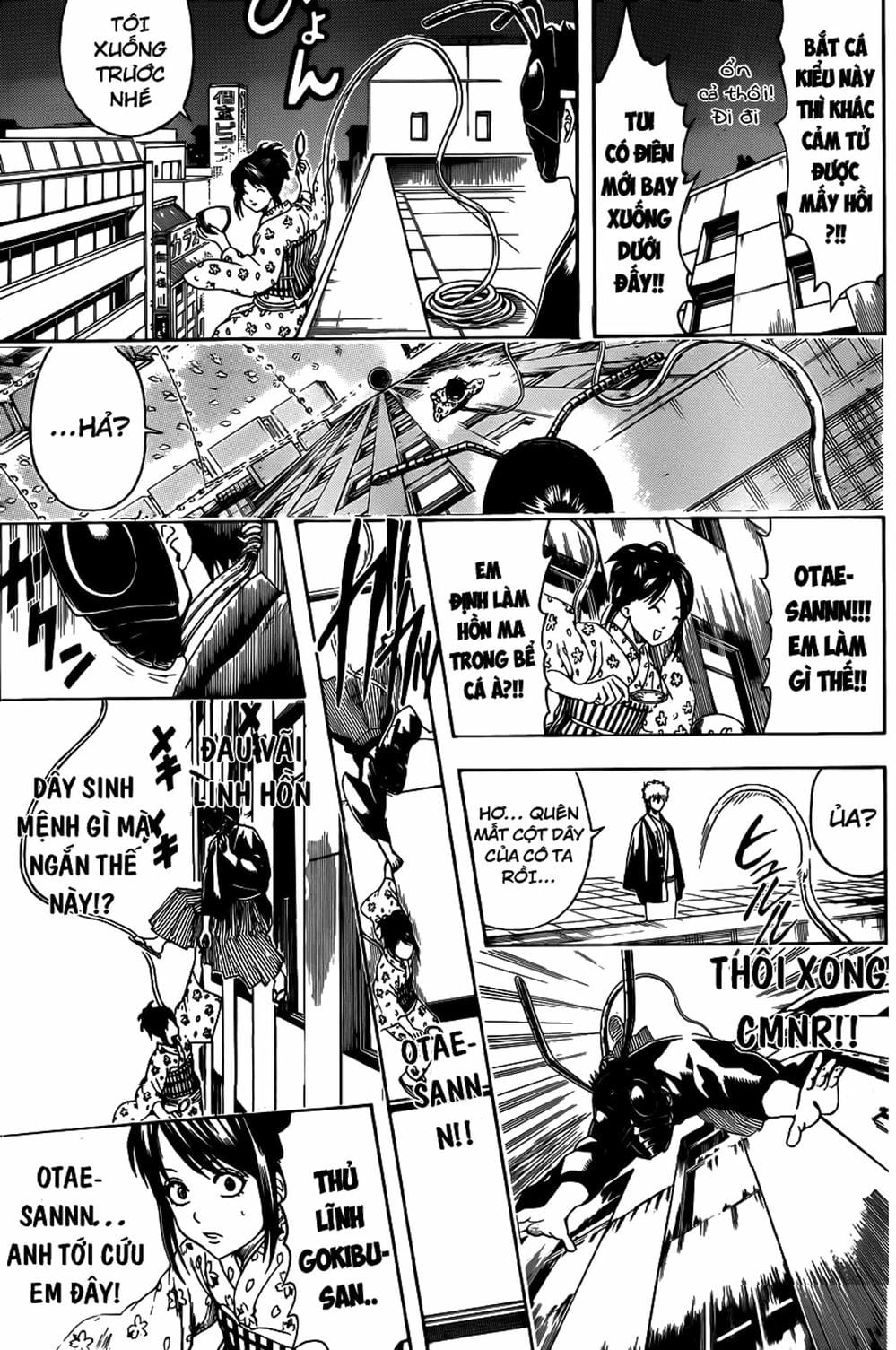 Truyện Tranh Gintama Linh Hồn Bạc: Luật Lệ Đặt Ra Là Để Phá Bỏ trang 7