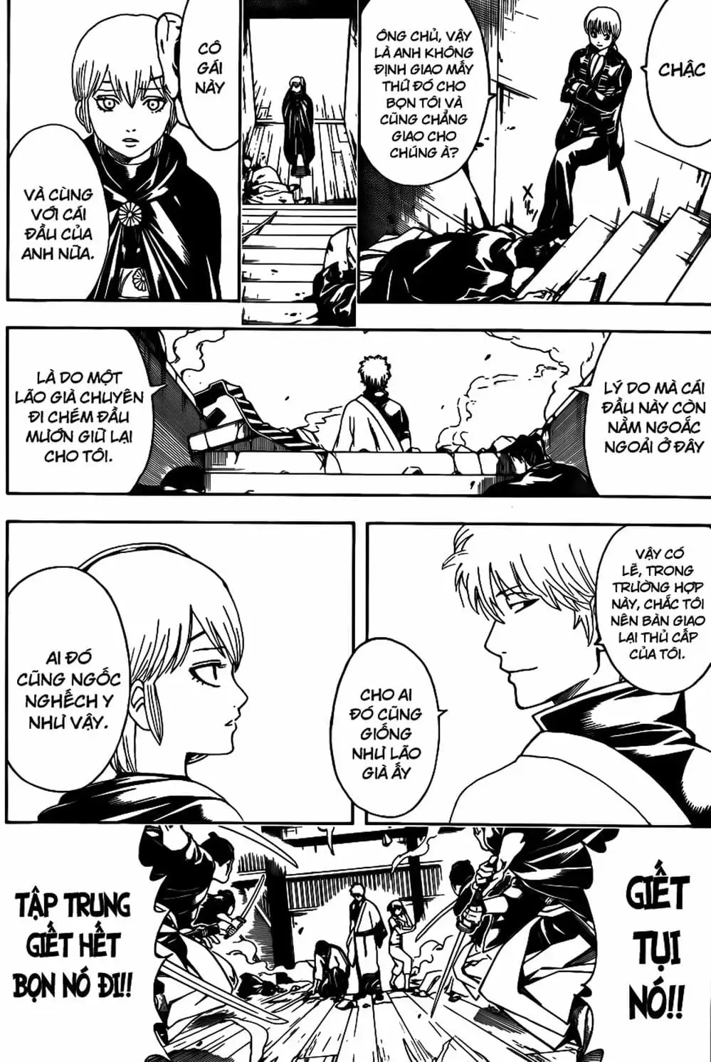 Truyện Tranh Gintama Linh Hồn Bạc: Luật Lệ Đặt Ra Là Để Phá Bỏ trang 7