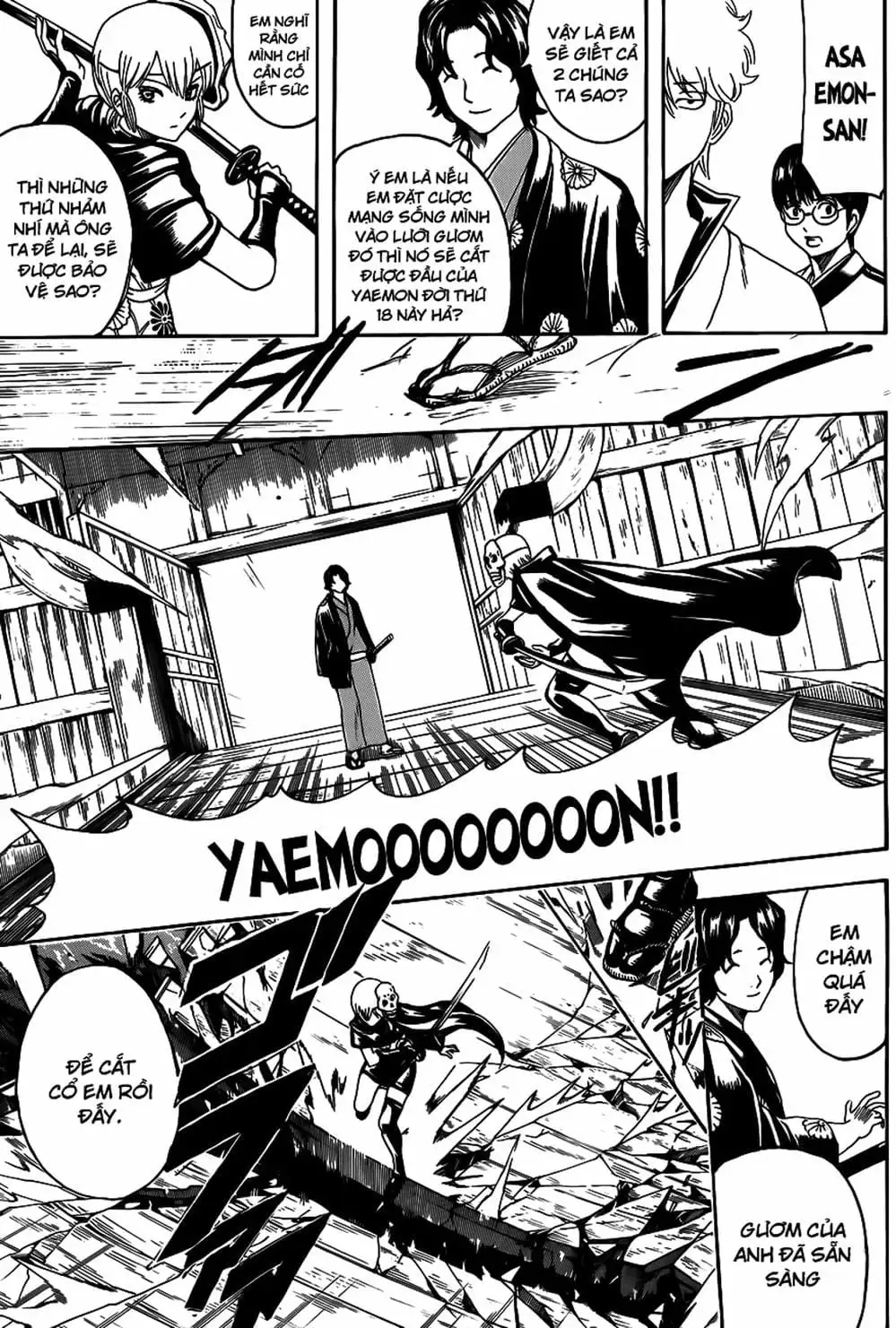 Truyện Tranh Gintama Linh Hồn Bạc: Luật Lệ Đặt Ra Là Để Phá Bỏ trang 7