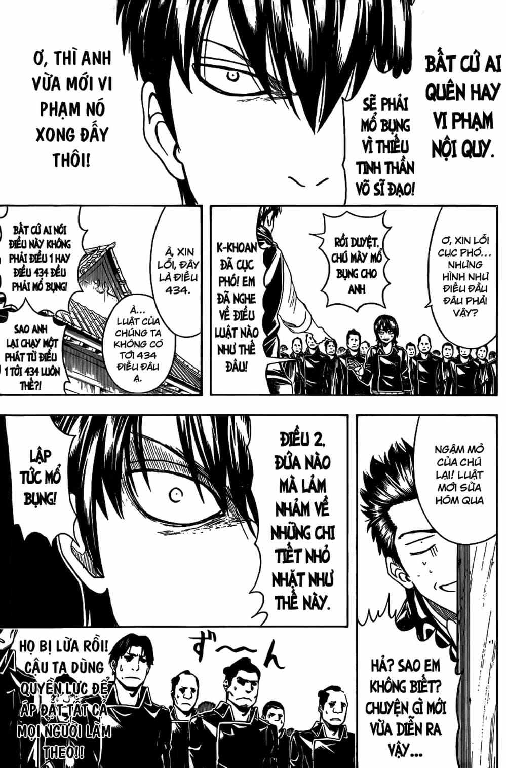 Truyện Tranh Gintama Linh Hồn Bạc: Luật Lệ Đặt Ra Là Để Phá Bỏ trang 7