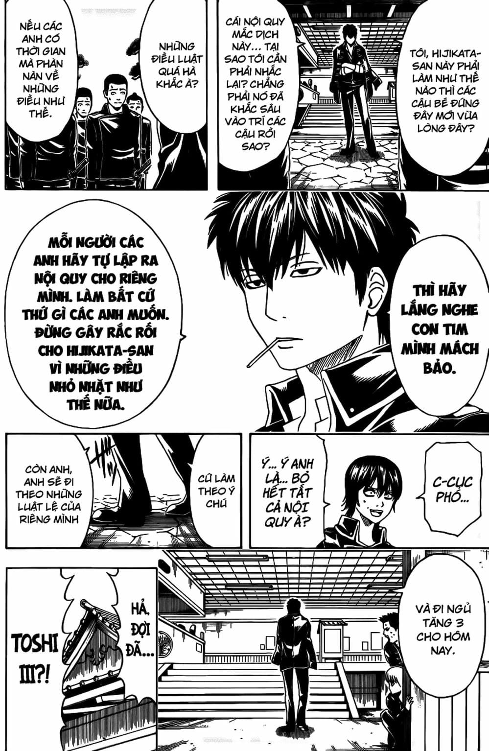 Truyện Tranh Gintama Linh Hồn Bạc: Luật Lệ Đặt Ra Là Để Phá Bỏ trang 7