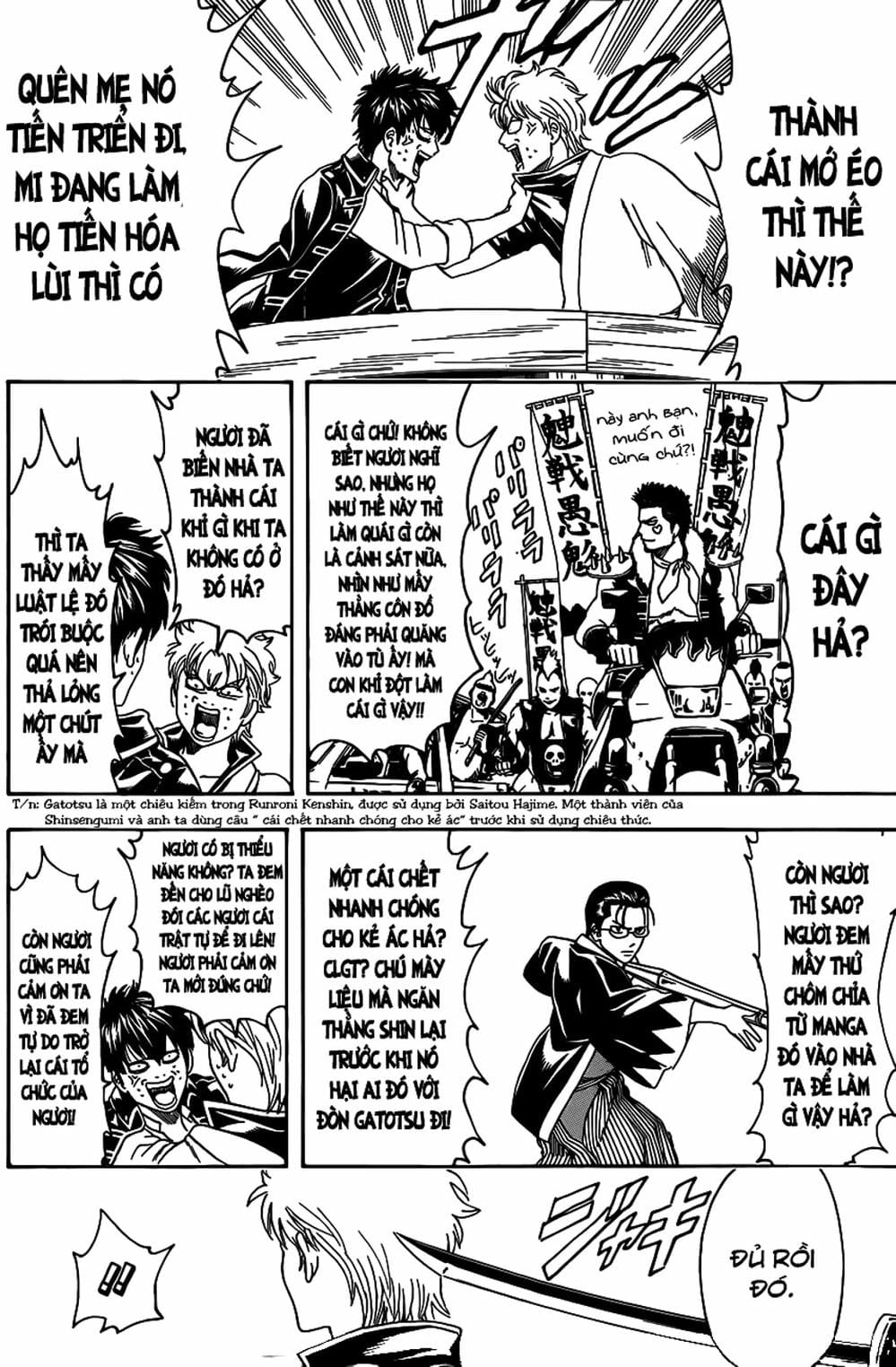 Truyện Tranh Gintama Linh Hồn Bạc: Luật Lệ Đặt Ra Là Để Phá Bỏ trang 7