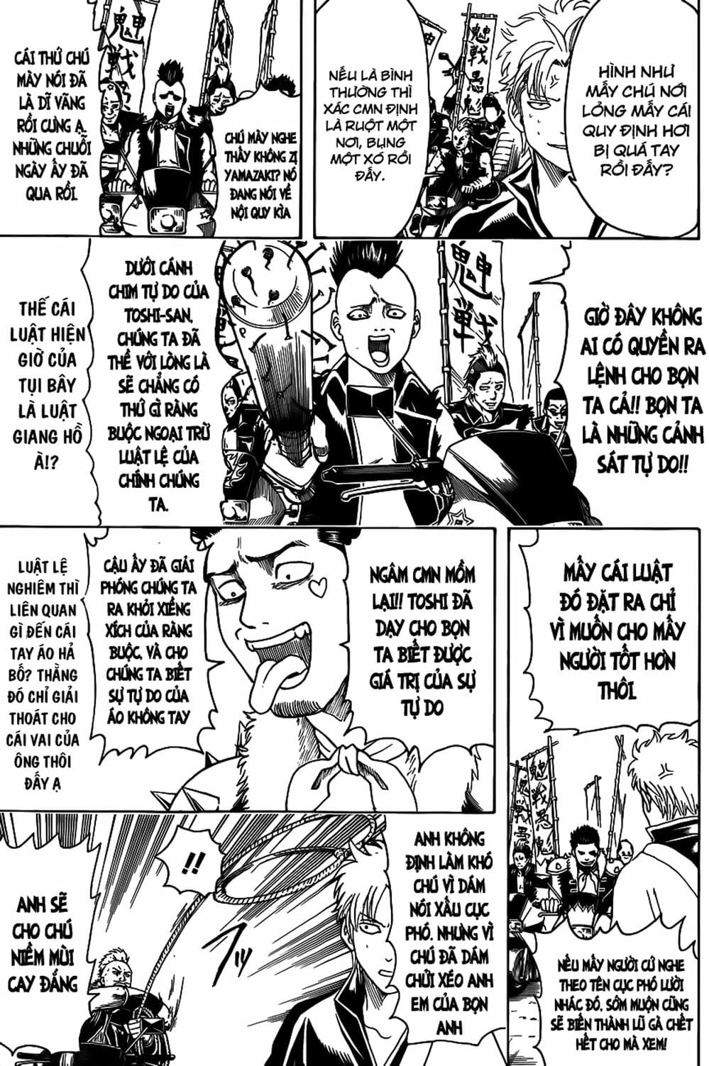Truyện Tranh Gintama Linh Hồn Bạc: Luật Lệ Đặt Ra Là Để Phá Bỏ trang 7