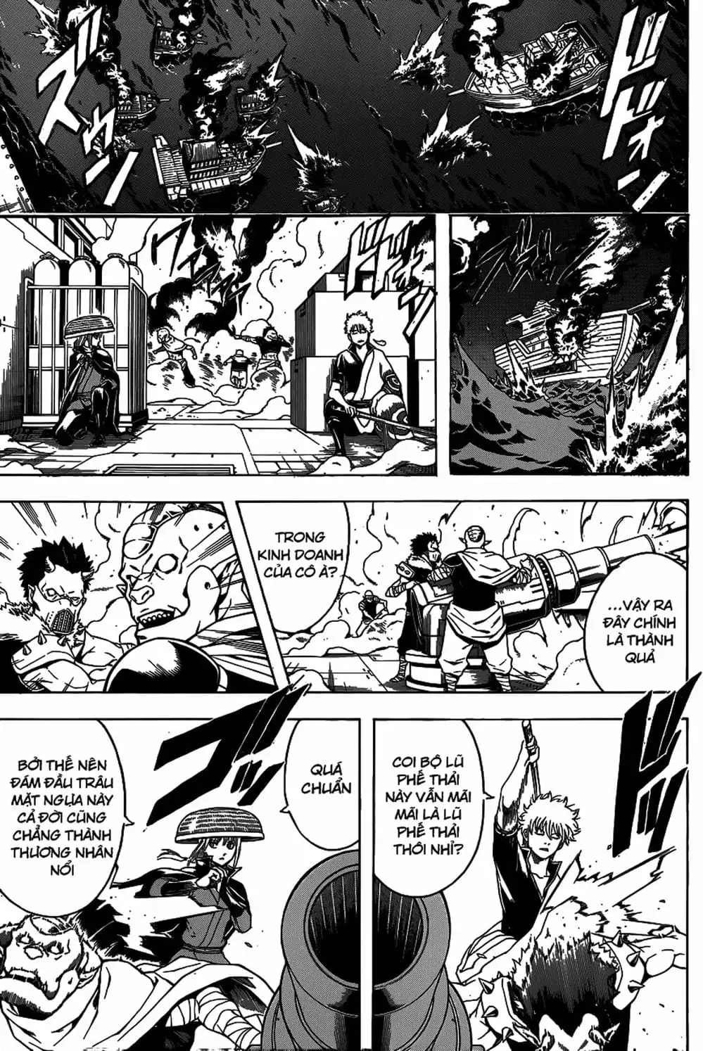 Truyện Tranh Gintama Linh Hồn Bạc: Luật Lệ Đặt Ra Là Để Phá Bỏ trang 7