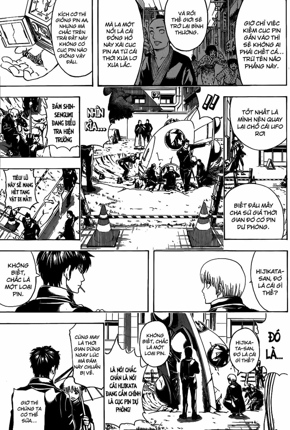 Truyện Tranh Gintama Linh Hồn Bạc: Luật Lệ Đặt Ra Là Để Phá Bỏ trang 7