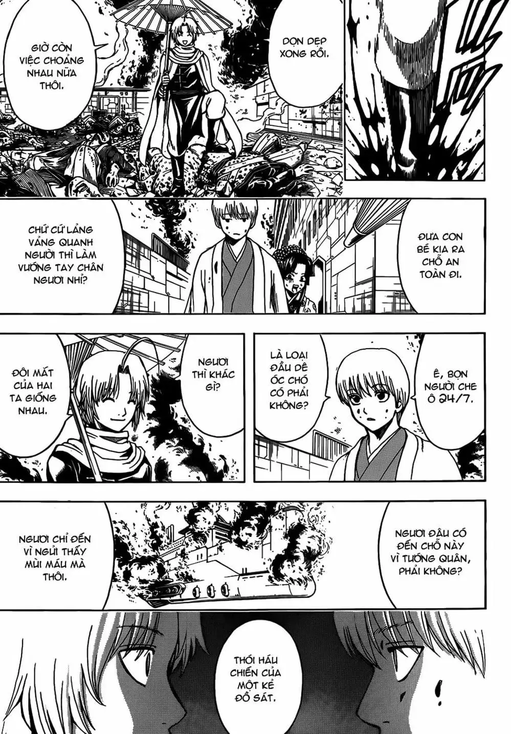 Truyện Tranh Gintama Linh Hồn Bạc: Luật Lệ Đặt Ra Là Để Phá Bỏ trang 7