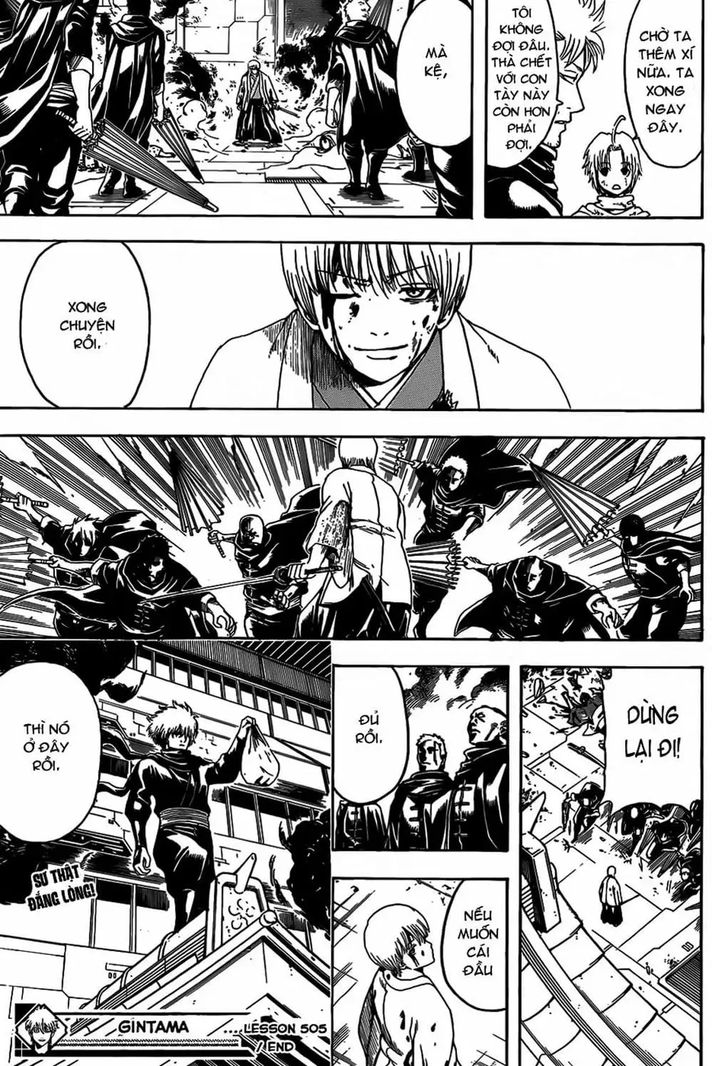 Truyện Tranh Gintama Linh Hồn Bạc: Luật Lệ Đặt Ra Là Để Phá Bỏ trang 7