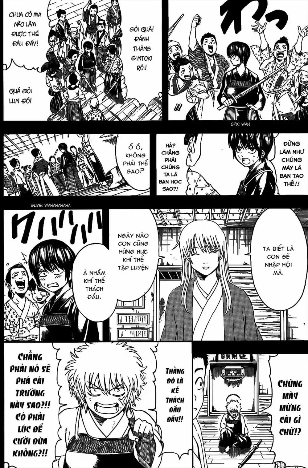 Truyện Tranh Gintama Linh Hồn Bạc: Luật Lệ Đặt Ra Là Để Phá Bỏ trang 7