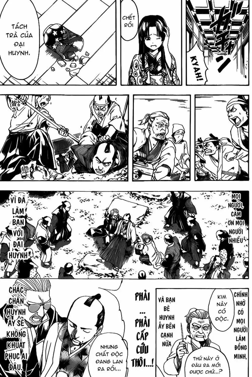 Truyện Tranh Gintama Linh Hồn Bạc: Luật Lệ Đặt Ra Là Để Phá Bỏ trang 7