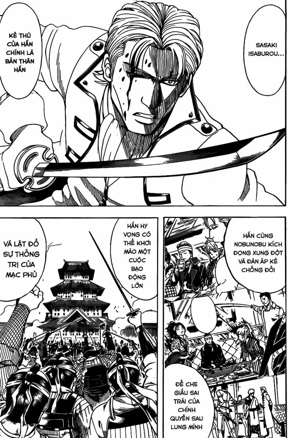 Truyện Tranh Gintama Linh Hồn Bạc: Luật Lệ Đặt Ra Là Để Phá Bỏ trang 7
