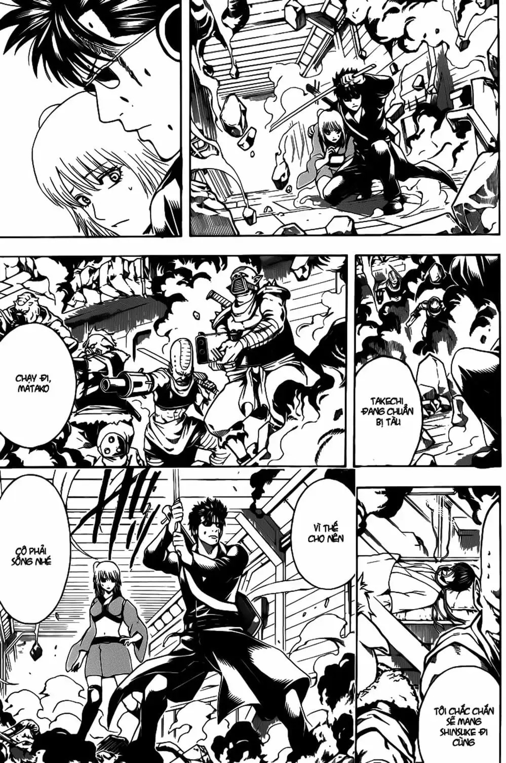 Truyện Tranh Gintama Linh Hồn Bạc: Luật Lệ Đặt Ra Là Để Phá Bỏ trang 7