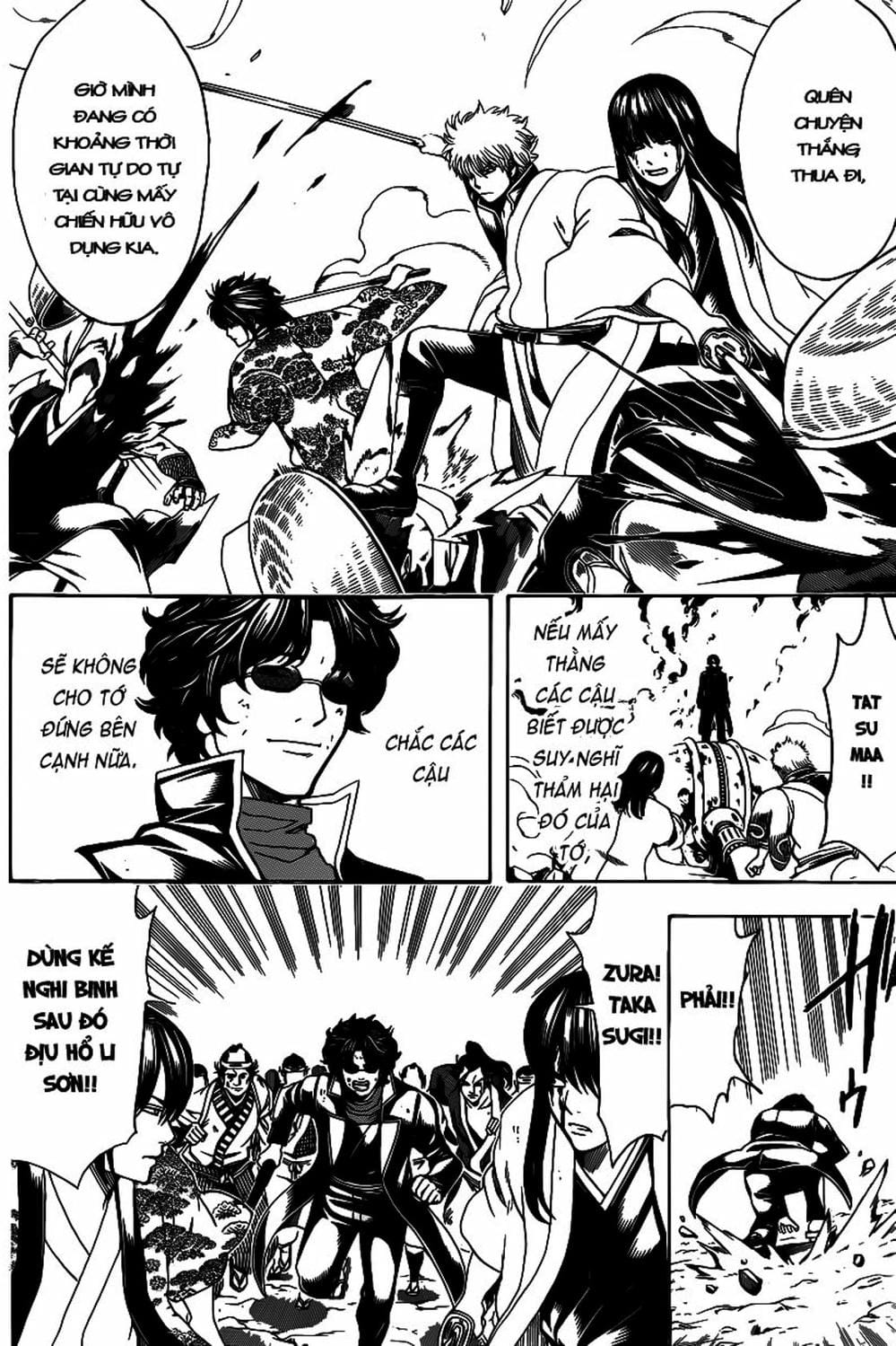 Truyện Tranh Gintama Linh Hồn Bạc: Luật Lệ Đặt Ra Là Để Phá Bỏ trang 7