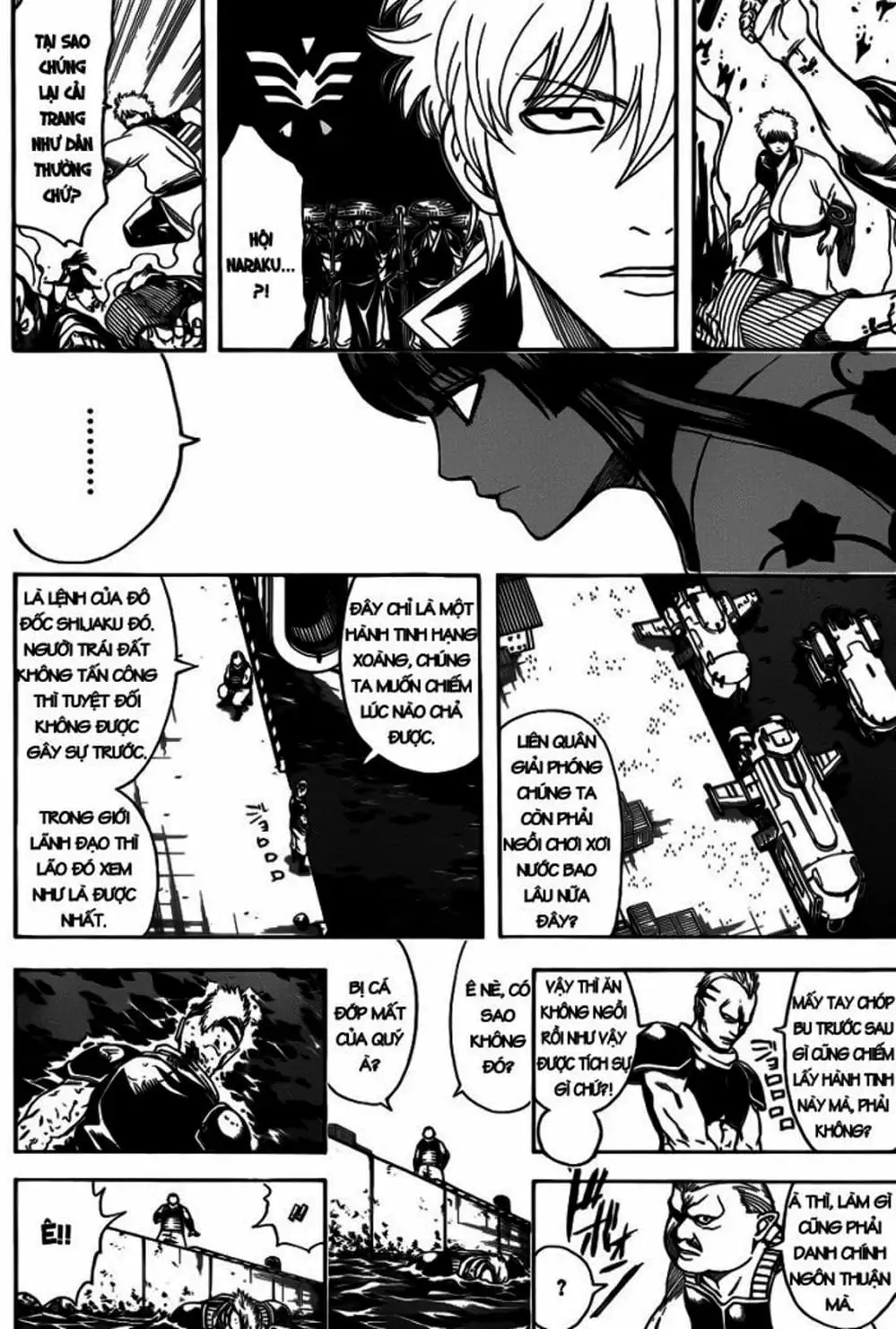 Truyện Tranh Gintama Linh Hồn Bạc: Luật Lệ Đặt Ra Là Để Phá Bỏ trang 7