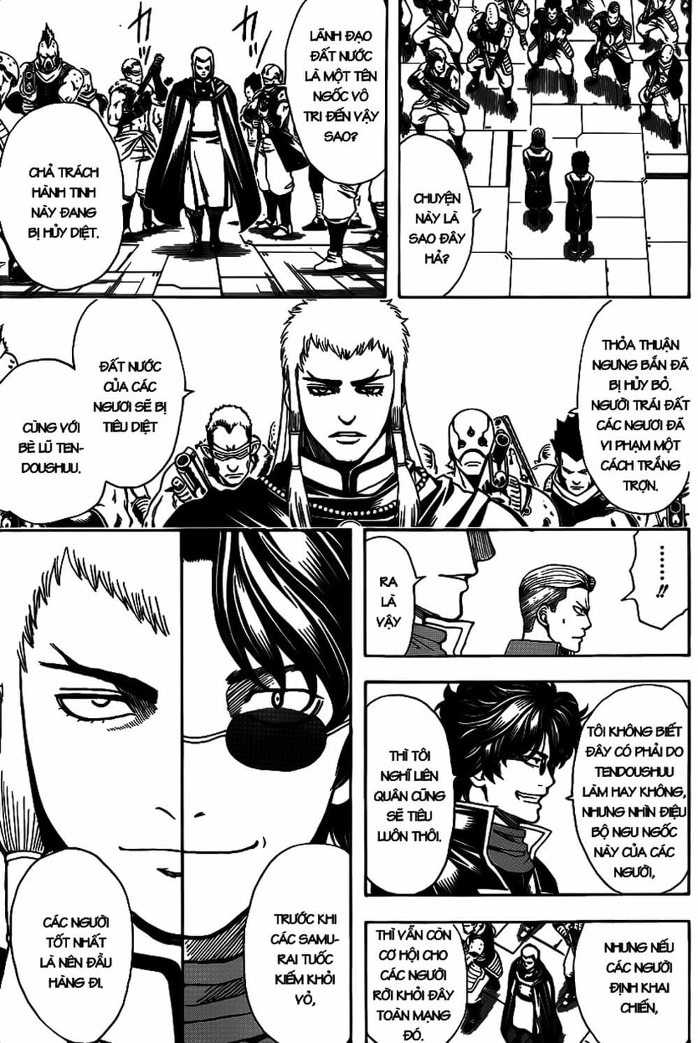 Truyện Tranh Gintama Linh Hồn Bạc: Luật Lệ Đặt Ra Là Để Phá Bỏ trang 7
