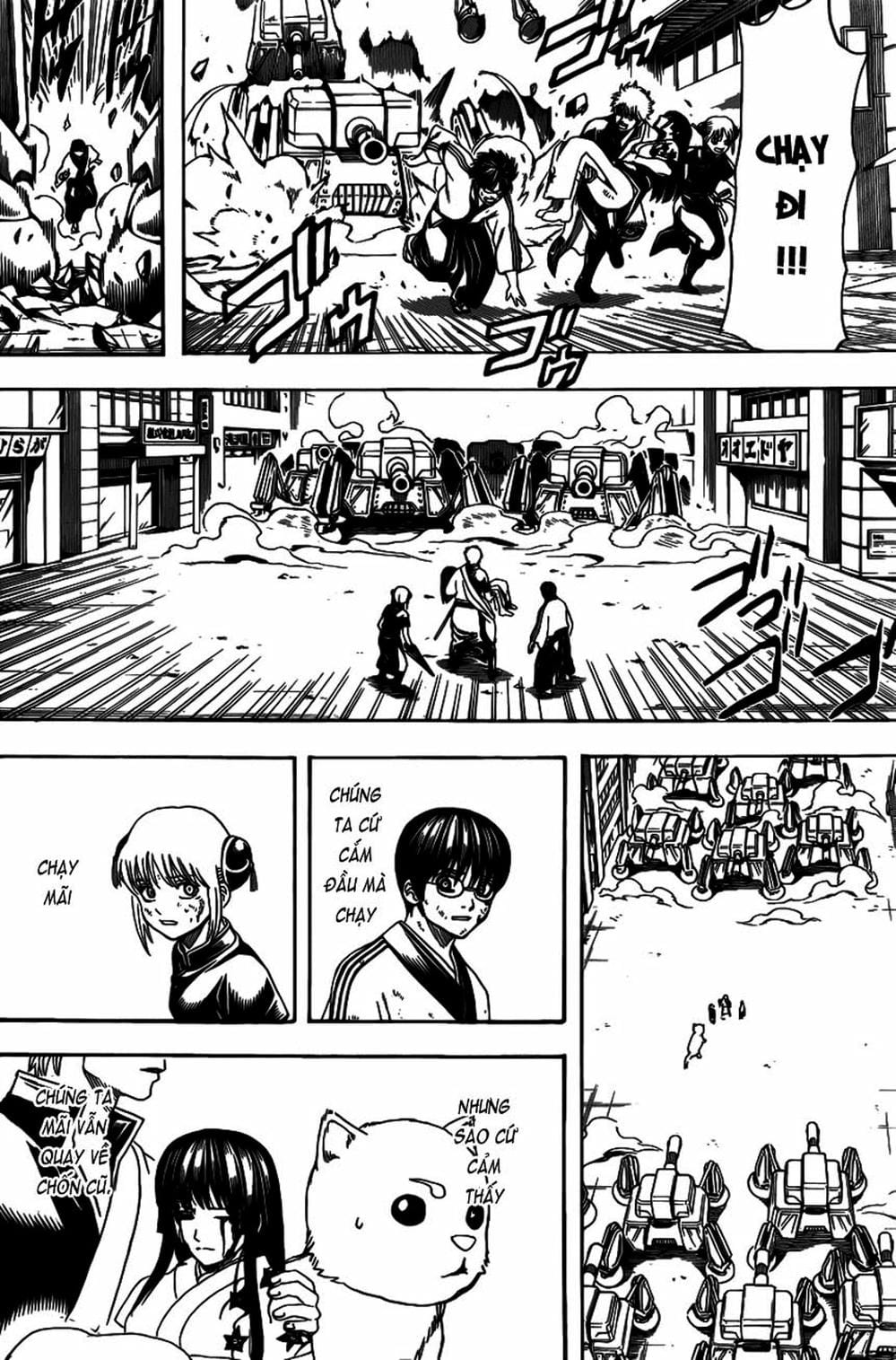 Truyện Tranh Gintama Linh Hồn Bạc: Luật Lệ Đặt Ra Là Để Phá Bỏ trang 7